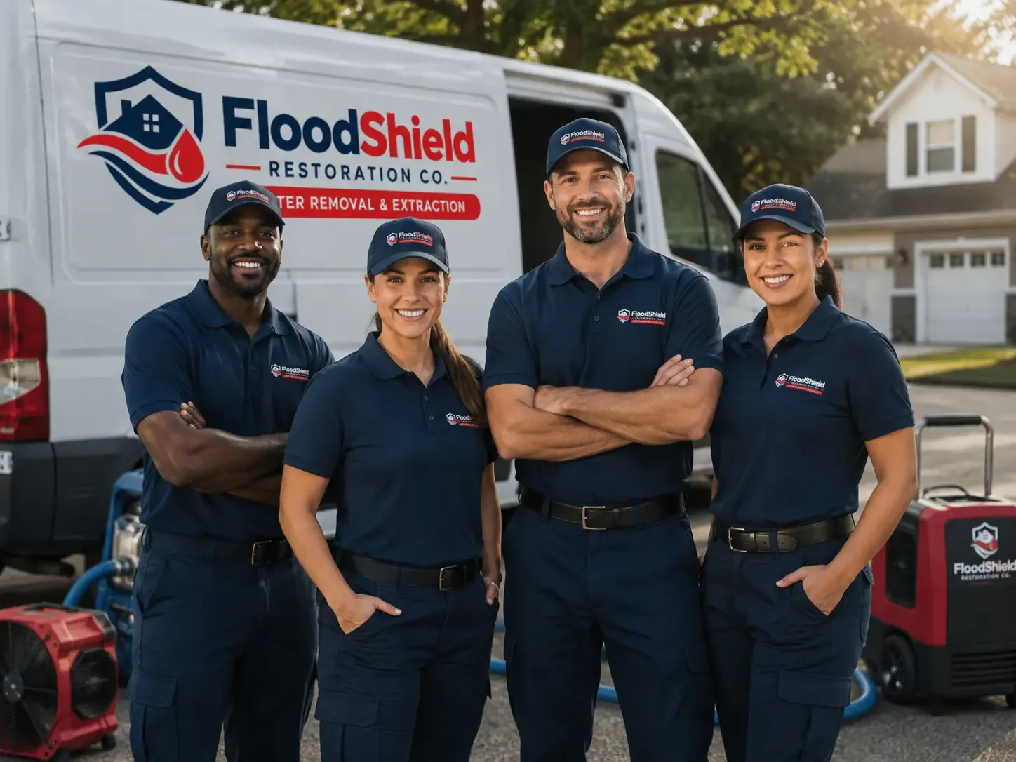 Flood Damage Restoration company in Laughlin Afb, TX